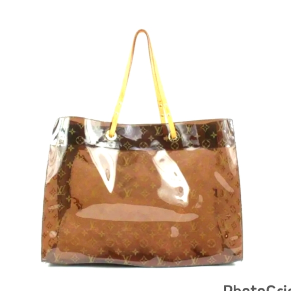 Louis Vuitton Translucent Monogram  Cabas Cruise GM Amber Beach Tote - Picture 2 of 8